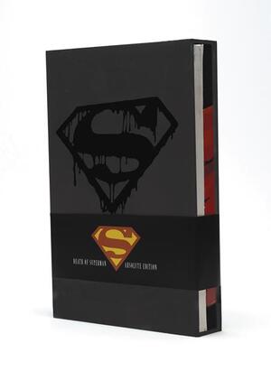 [DEATH OF SUPERMAN ABSOLUTE EDITION HC BOOK MARKET EDITION]