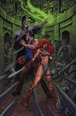 [RED SONJA VS THE ARMY OF DARKNESS #3 CVR F TOM RANEY LTD VIRGIN VAR]