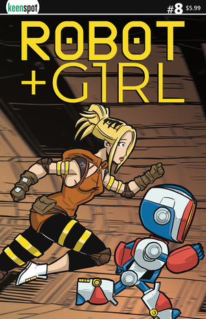 [ROBOT + GIRL #8 CVR A MIKE WHITE]