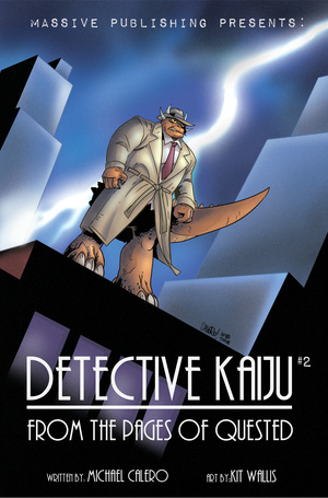 [DETECTIVE KAIJU #2 (OF 4) CVR C MICHAEL CALERO NOIR HOMAGE VAR]
