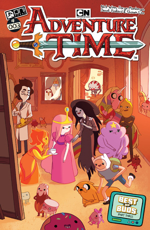 [ADVENTURE TIME (2025) #3 CVR B JORGE MONLONGO VAR]