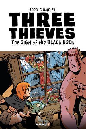 [THREE THIEVES HC VOL 02 SIGN OF THE BLACK ROCK]