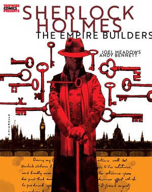 [SHERLOCK HOLMES AND THE EMPIRE BUILDERS HC VOL 01 THE GENE GENIE MARK CHIARELLO NEW PRINTING]