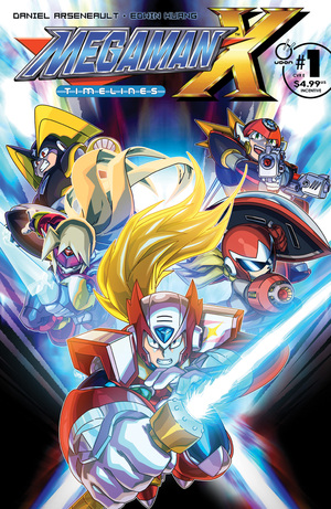 [MEGA MAN X TIMELINES #1 (ONE SHOT) CVR E INC 1:5 JEFFREY CHAMBA CRUZ VAR]