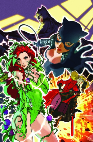 [BATMAN #162 CVR E GERALD PAREL GOTHAM CITY SIRENS CARD STOCK VAR]