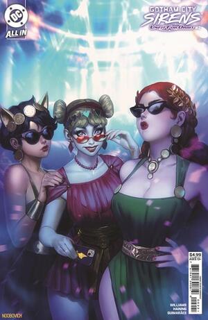 [GOTHAM CITY SIRENS UNFIT FOR ORBIT #2 (OF 5) CVR B NOOBOVICH CARD STOCK VAR]