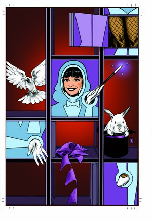 [ZATANNA #6 (OF 6) CVR D INC 1:25 JULIE NNEKA CARD STOCK VAR]