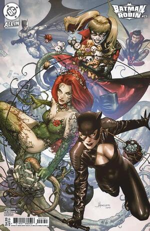 [BATMAN AND ROBIN #23 CVR D JAY ANACLETO GOTHAM CITY SIRENS CARD STOCK VAR]