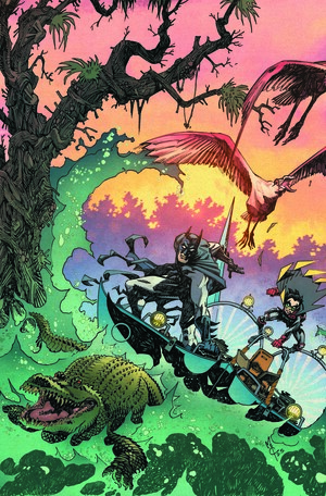 [BATMAN AND ROBIN #23 CVR E INC 1:25 JOHN MCCREA CARD STOCK VAR]