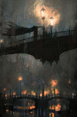 [BATMAN GOTHAM BY GASLIGHT A LEAGUE FOR JUSTICE #1 (OF 6) CVR C BILL SIENKIEWICZ CARD STOCK VAR]