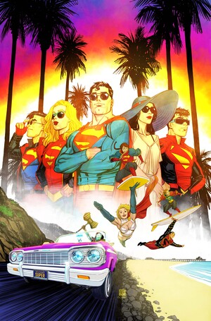 [DCS KAL-EL-FORNIA LOVE #1 (ONE SHOT) CVR A BERNARD CHANG]