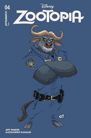 [ZOOTOPIA #4 CVR C CRAIG ROUSSEAU COLOR BLEED VAR]