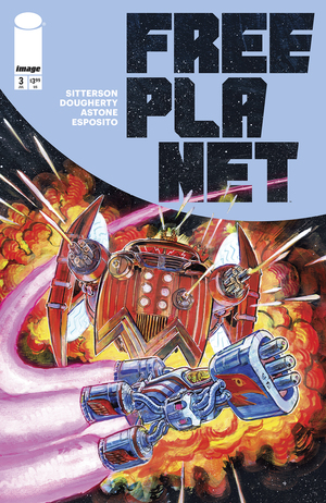 [FREE PLANET #3 CVR A JED DOUGHERTY]