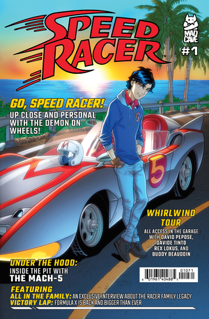 [SPEED RACER #1 CVR G 10 COPY CHRIS BATISTA CAR MAGAZINE HOMAGE UNLOCK VAR]