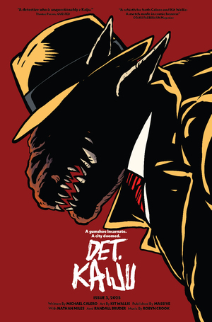 [DETECTIVE KAIJU #3 (OF 4) CVR C MICHAEL CALERO HOMAGE VAR]