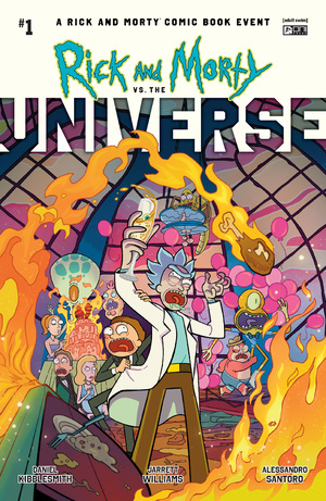 [RICK AND MORTY VS THE UNIVERSE #1 (OF 4) CVR A DAVE BARDIN]