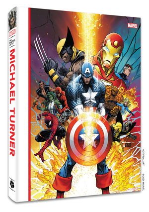 [MARVEL ART OF MICHAEL TURNER HC VARIANT DUST JACKET EDITION]