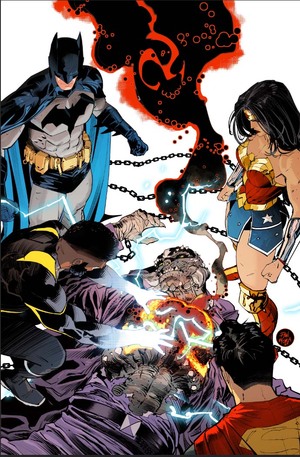 [JUSTICE LEAGUE UNLIMITED #10 CVR A DAN MORA]