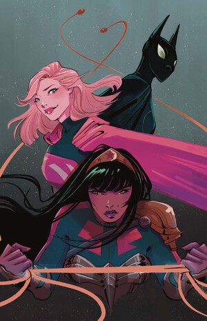 [JUSTICE LEAGUE UNLIMITED #10 CVR D SARAH BASLAIM CARD STOCK VAR]