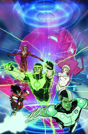 [JUSTICE LEAGUE RED #1 (OF 6) CVR B CARMINE DI GIANDOMENICO CARD STOCK VAR]
