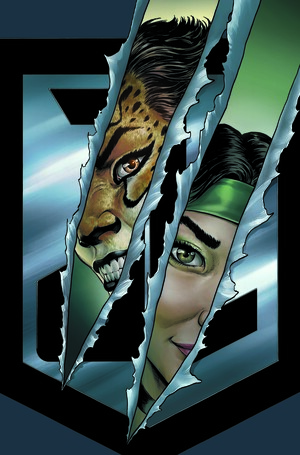 [CHEETAH AND CHESHIRE ROB THE JUSTICE LEAGUE #1 (OF 6) CVR A NICOLA SCOTT]