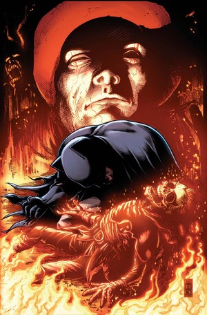 [BATMAN AND ROBIN #24 CVR B DARICK ROBERTSON CARD STOCK VAR]