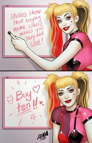 [HARLEY QUINN #53 CVR B DAVID NAKAYAMA CARD STOCK VAR]