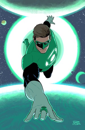 [GREEN LANTERN #26 CVR D BRUNO REDONDO ARTIST SPOTLIGHT CARD STOCK VAR (STARBREAKER SUPREMACY)]