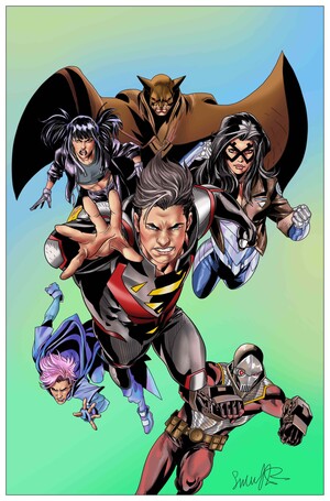 [SECRET SIX #6 (OF 6) CVR C SALVADOR LARROCA CARD STOCK VAR]