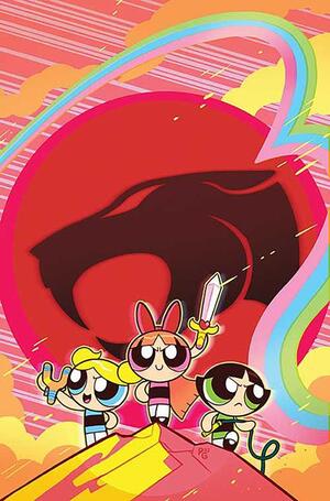 [THUNDERCATS POWERPUFF GIRLS #1 CVR H PAULINA GANUCHEAU HOLOFOIL PREMIUM VAR]