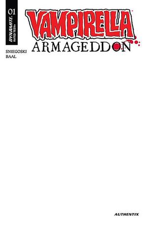 [VAMPIRELLA ARMAGEDDON #1 CVR J BLANK AUTHENTIX VAR]