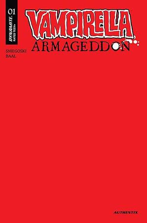 [VAMPIRELLA ARMAGEDDON #1 CVR U FOC BONUS RED BLANK AUTHENTIX VAR]