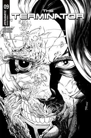 [TERMINATOR #9 CVR F INC 1:10 DECLAN SHALVEY LINE ART VAR]