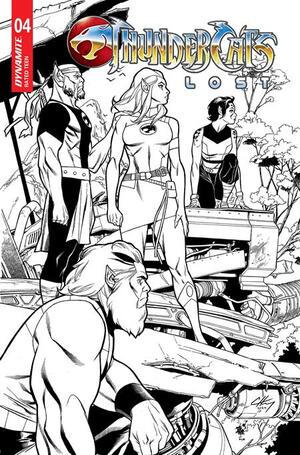 [THUNDERCATS LOST #4 CVR H INC 1:10 CLAYTON HENRY LINE ART VAR]