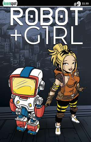 [ROBOT + GIRL #9 CVR A MIKE WHITE DYNAMIC DUO]