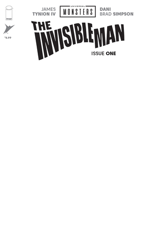 [UNIVERSAL MONSTERS THE INVISIBLE MAN #1 (OF 4) CVR H BLANK SKETCH VAR]