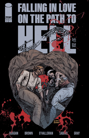 [FALLING IN LOVE ON THE PATH TO HELL #11 CVR A GARRY BROWN]