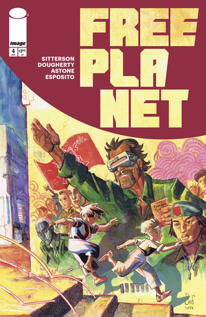 [FREE PLANET #4 CVR A JED DOUGHERTY]