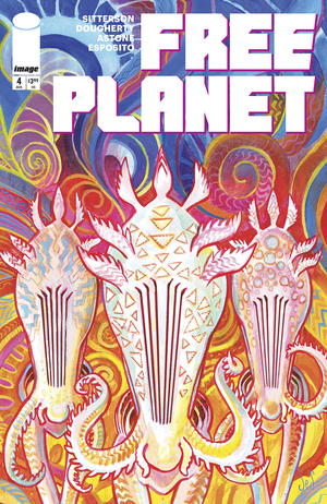 [FREE PLANET #4 CVR B JED DOUGHERTY TENTACLES VAR]