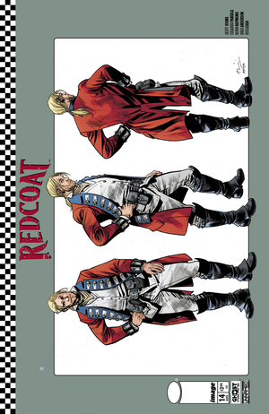 [REDCOAT #14 CVR C BRYAN HITCH & BRAD ANDERSON DESIGN VAR]