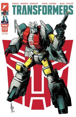 [TRANSFORMERS #20 2ND PTG CVR B JASON HOWARD AUTOBOT VAR]