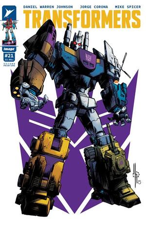 [TRANSFORMERS #21 2ND PTG CVR A JASON HOWARD DECEPTICON CVR]