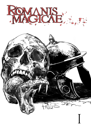 [ROMANIS MAGICAE #1 (OF 4) CVR BPAUL PEART SMITH BLACK WHITE AND REDVAR]