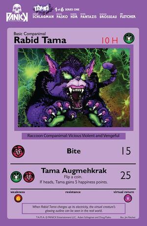 [TAMA #1 (OF 6) Second Printing Cvr B Jim Fletcher Vicious Violent and Vengeful Tama Var]