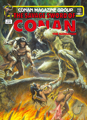 [SAVAGE SWORD OF CONAN THE ORIGINAL COMICS OMNIBUS HC VOL 06 REGULAR EDITION EARL NOREM Previously Offered Thru Diamond]
