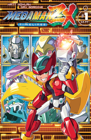 [MEGA MAN ZX TIMELINES #1 (ONE SHOT) CVR A DAX GORDINE]