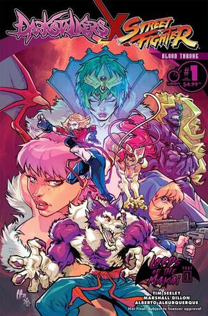 [DARKSTALKERS X STREET FIGHTER BLOOD THRONE #1 (ONE SHOT) 2ND PTG]