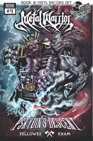 [METAL WARRIOR TP #4 (OF 9) PSKYDINS DESCENT A BRUTAL KILLING MACHINE WITH 7 IN VINYL]