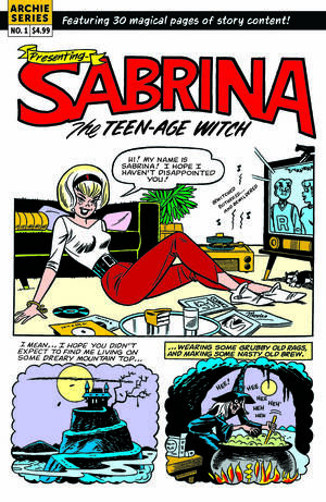 [SABRINA THE TEENAGE WITCH MAGIC UNLEASHED (ONE SHOT) CVR B DAN DECARLO RETRO ART VAR]