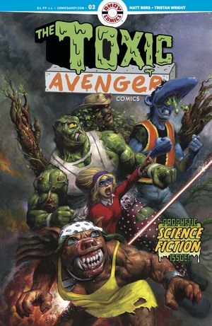 [TOXIC AVENGER COMICS #3 CVR A FRED HARPER]